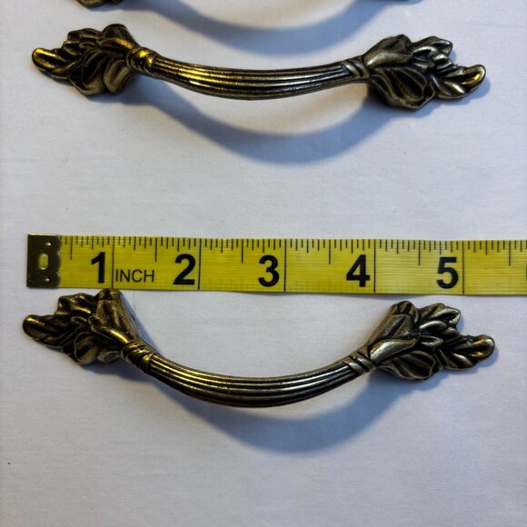 7 Amerock Brass Drawer Handles Pulls Arch 1331 - Picture 4 of 7